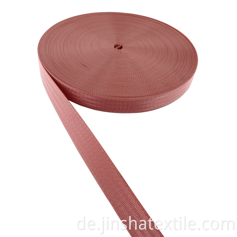 Riemenfarbe langlebiger Nylon -Gurtband Custom Gurting 15mm 18 mm 20 mm Sicherheitsnetzgurt